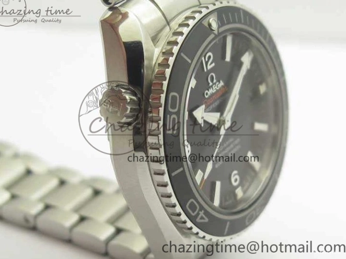 0801 Durable Planet Ocean Professional Ceramic Bezel 42mm 1:1 MK Best Edition Silver Markers On SS Bracelet A 8085